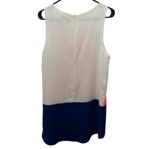 Skies Are Blue Color Block Shift Dress Size Large - Picture 3 of 5